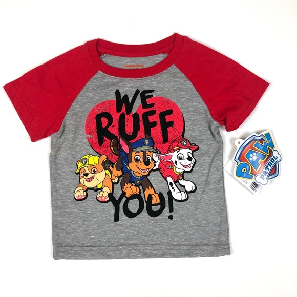 Nickelodeon Paw Patrol Boys Short Sleeve Tee - Picture 1 of 6